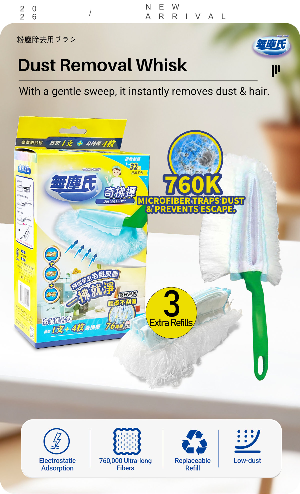 Clean Family - Dust Removal Whisk-1